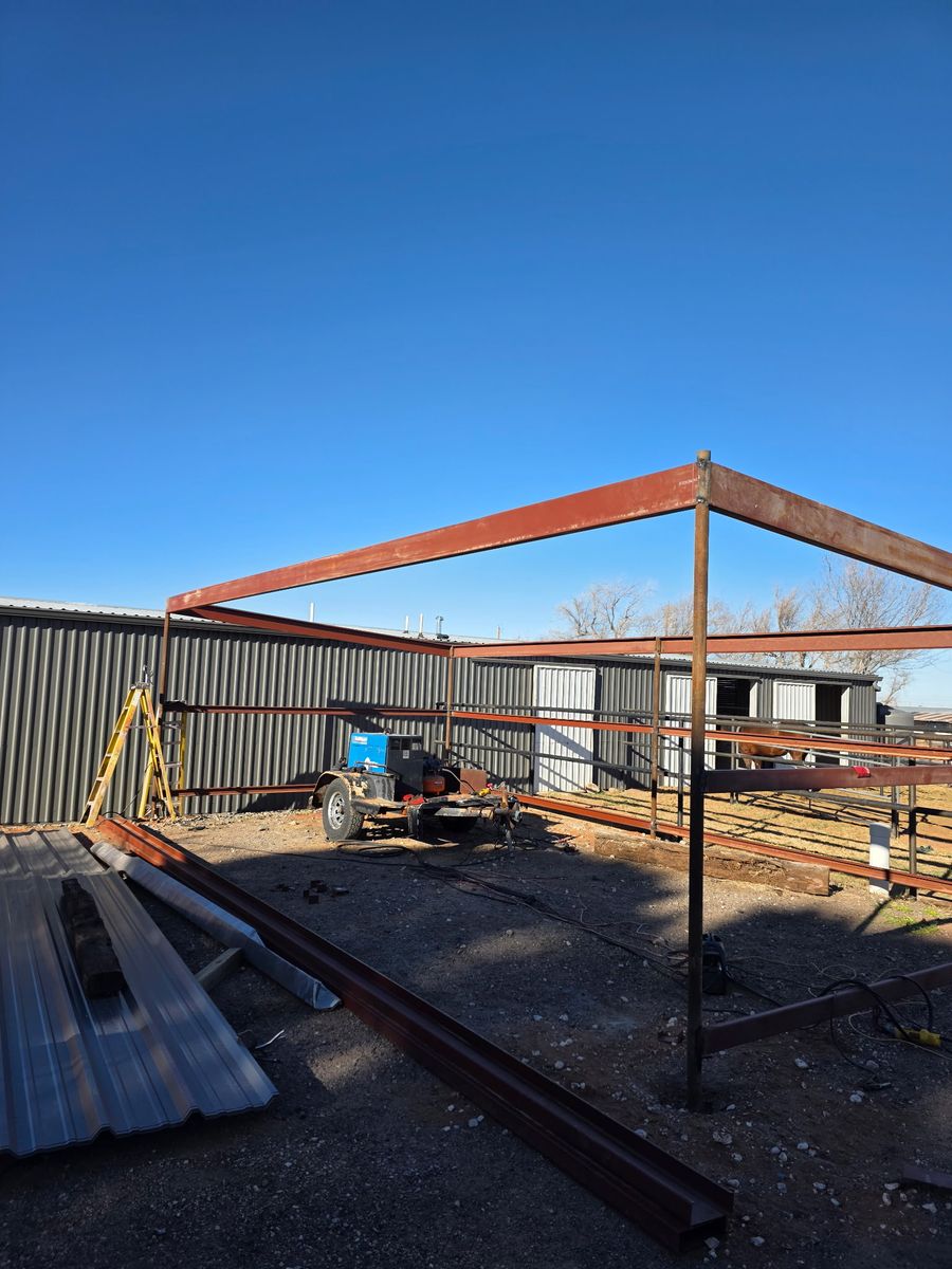 Framing for Shayne Prisk Construction in Midland, TX