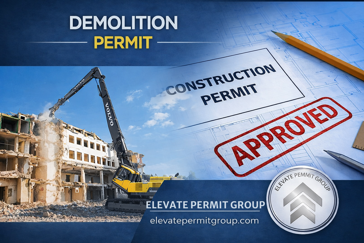 Demolition Permits for Elevate Permit Group in San Antonio, TX