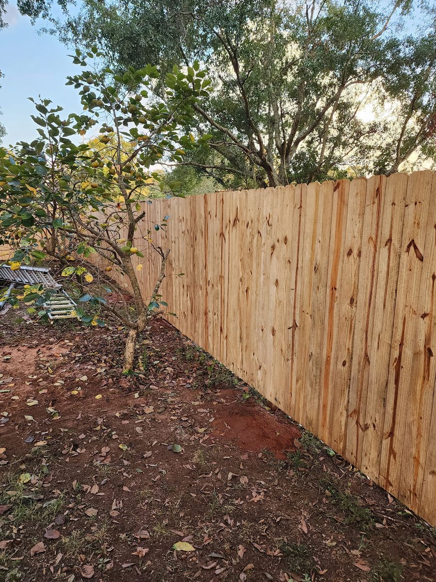 Fence Installation for Phillips Fencing Solutions in Pensacola, FL