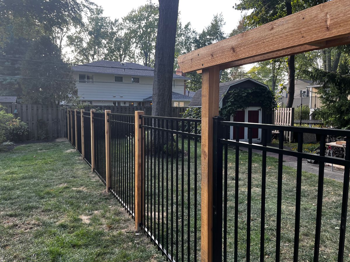 Fence Installation for Castle Fence and Deck LLC in Medina, OH