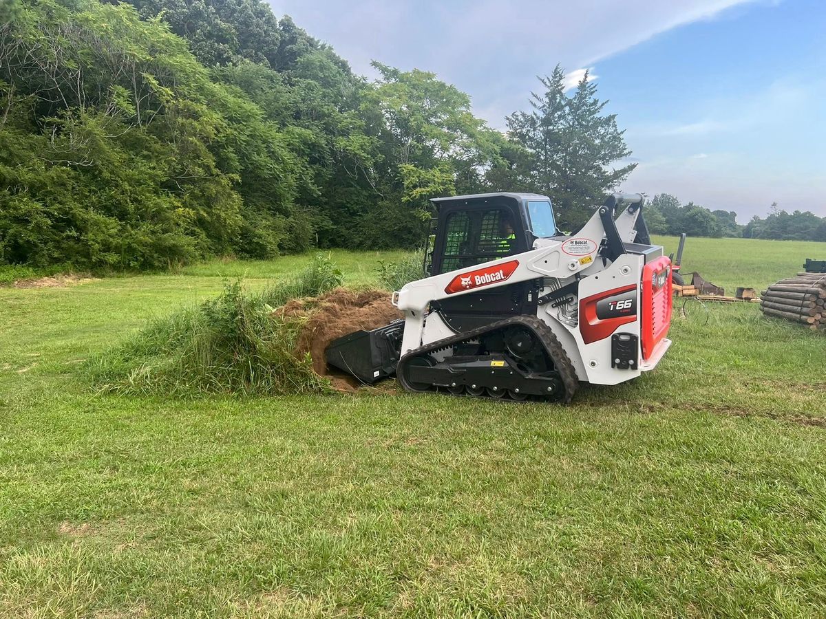 Site Preparation for Advantage Rental And Services in Youngsville, NC