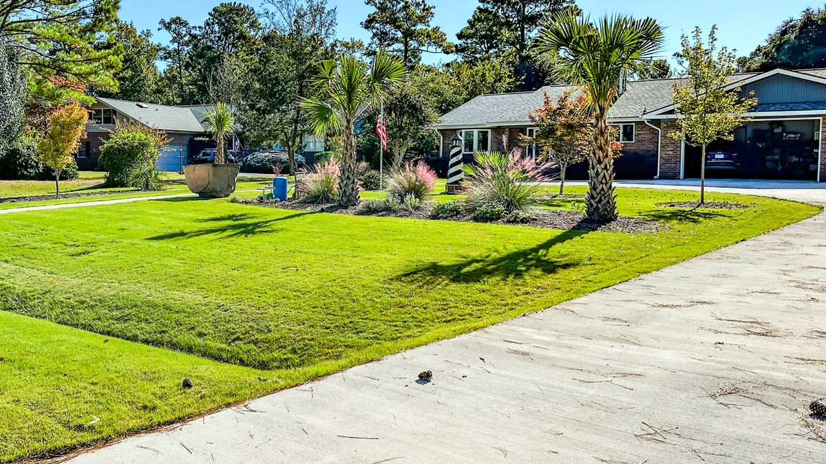 Landscape Renovation for Nature Tones Landscaping & Hardscaping in Hampstead, NC