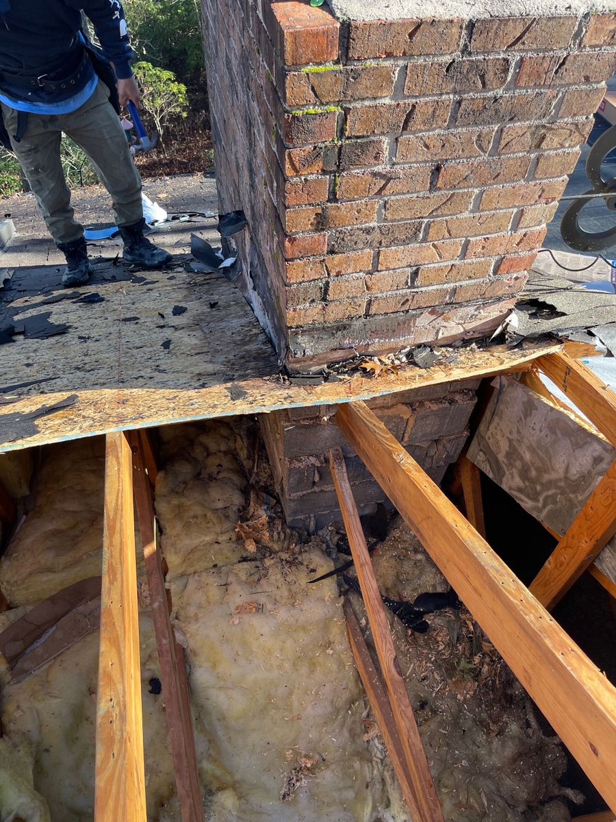 Chimney Replacement for RJ Roofing of WNC in Brevard, NC