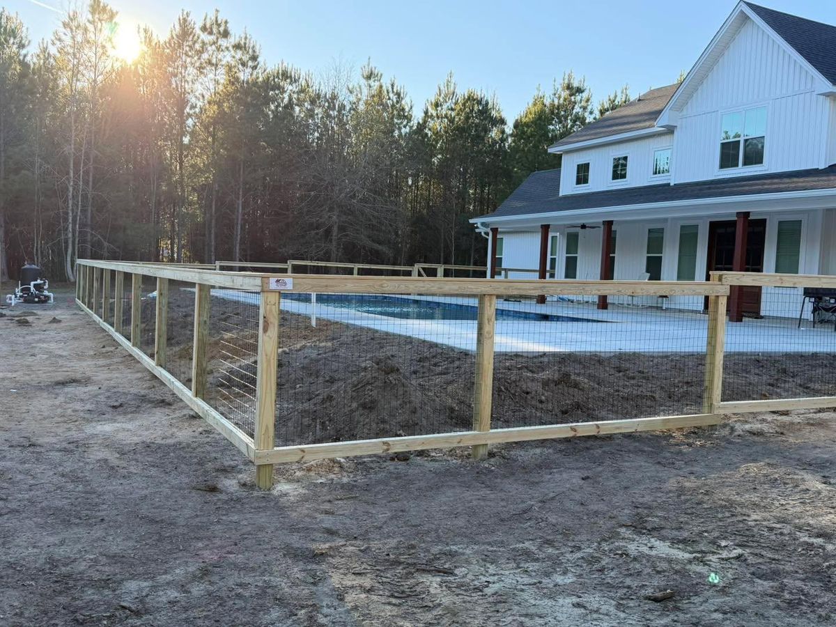 Fencing for Veteran Home Solutions in Summerville, SC