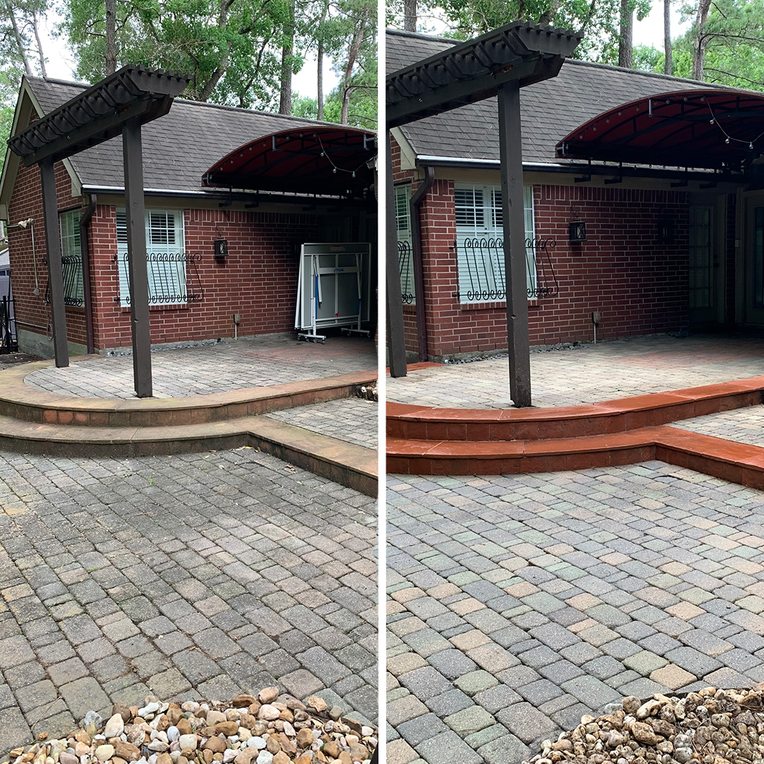 Patio Cleaning for Everyday Pressure Washing in The Woodlands, TX