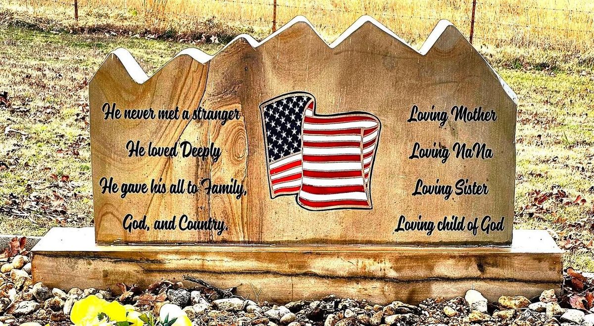 Granite Monuments for A&L Custom Rock Work, Monuments, & Welding in Wister, OK