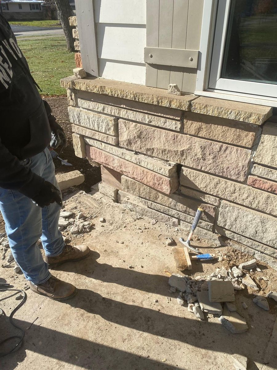 Demolition Work for Shamblin Masonry & Restoration in Columbus, Ohio
