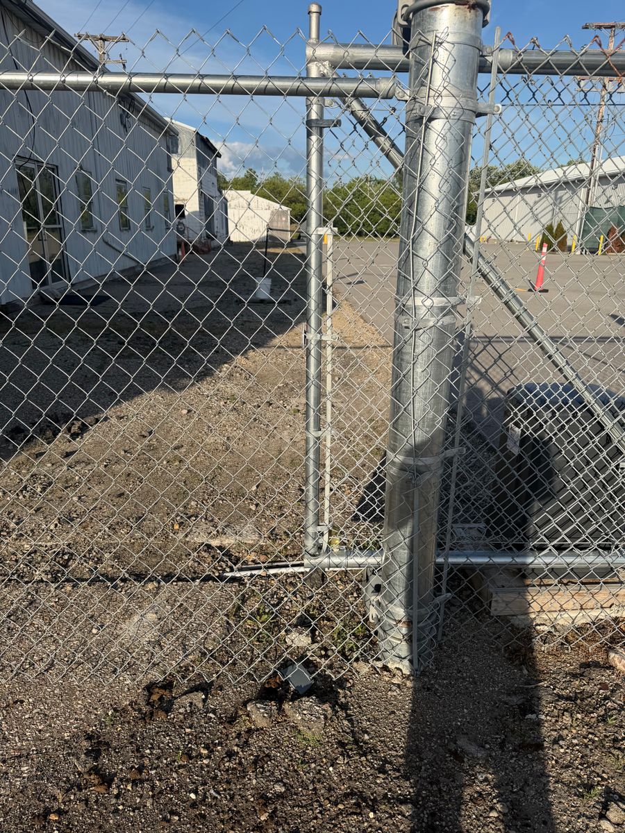 Fence Installation for TMF Services in Lapeer County, MI