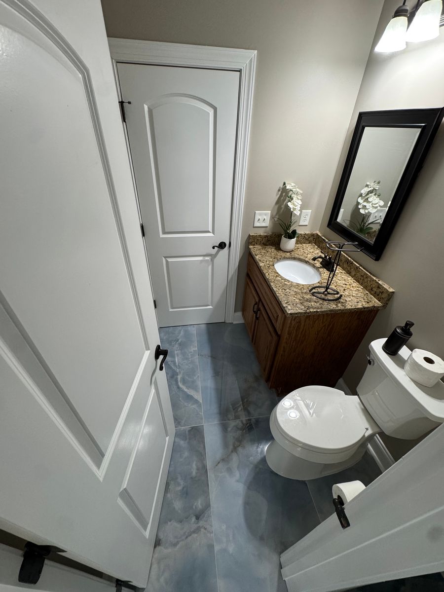 Bathroom Renovation for Tucker's Renovations "The Handy Man" in Columbia, SC