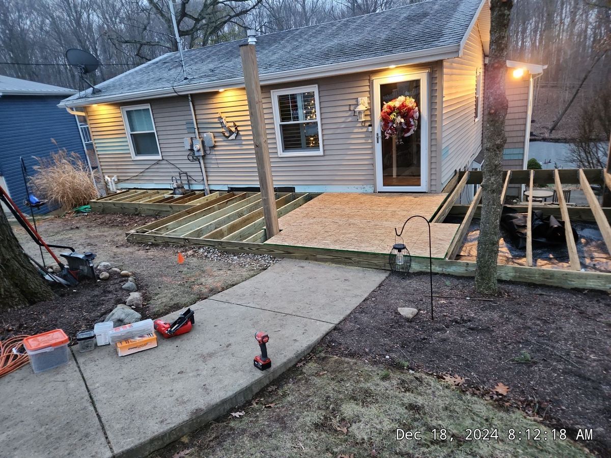 Deck & Patio Installation for Cornerstone Builds in LaGrange, IN