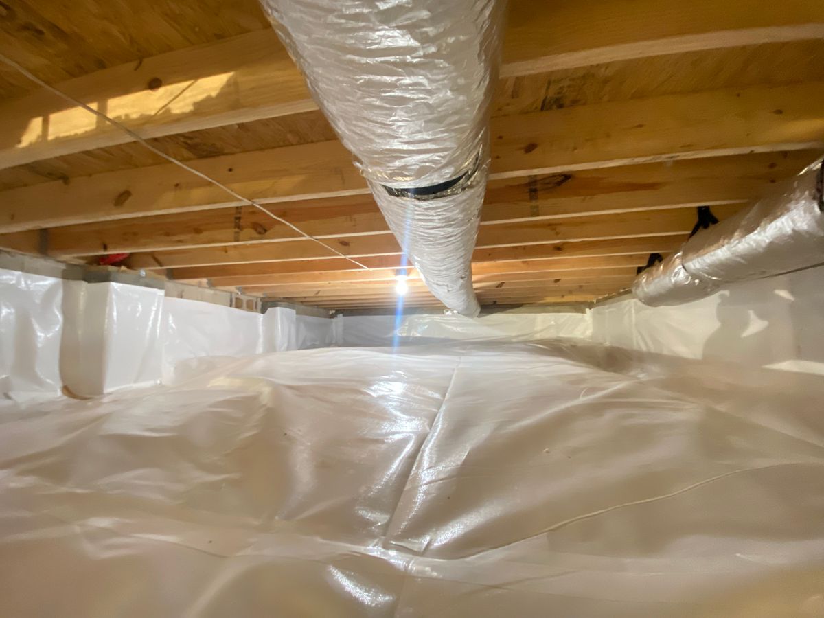 Crawlspace Encapsulation for Cool Hand Home Improvements in Spartanburg, SC