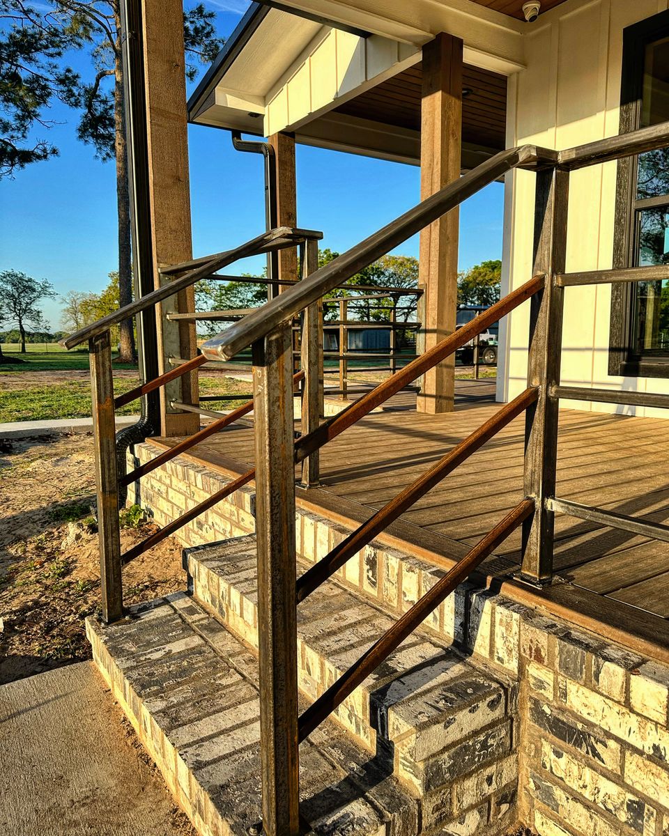 Hand Railing for Deans Welding ClayCee Kjeldgaard in Malakoff, TX