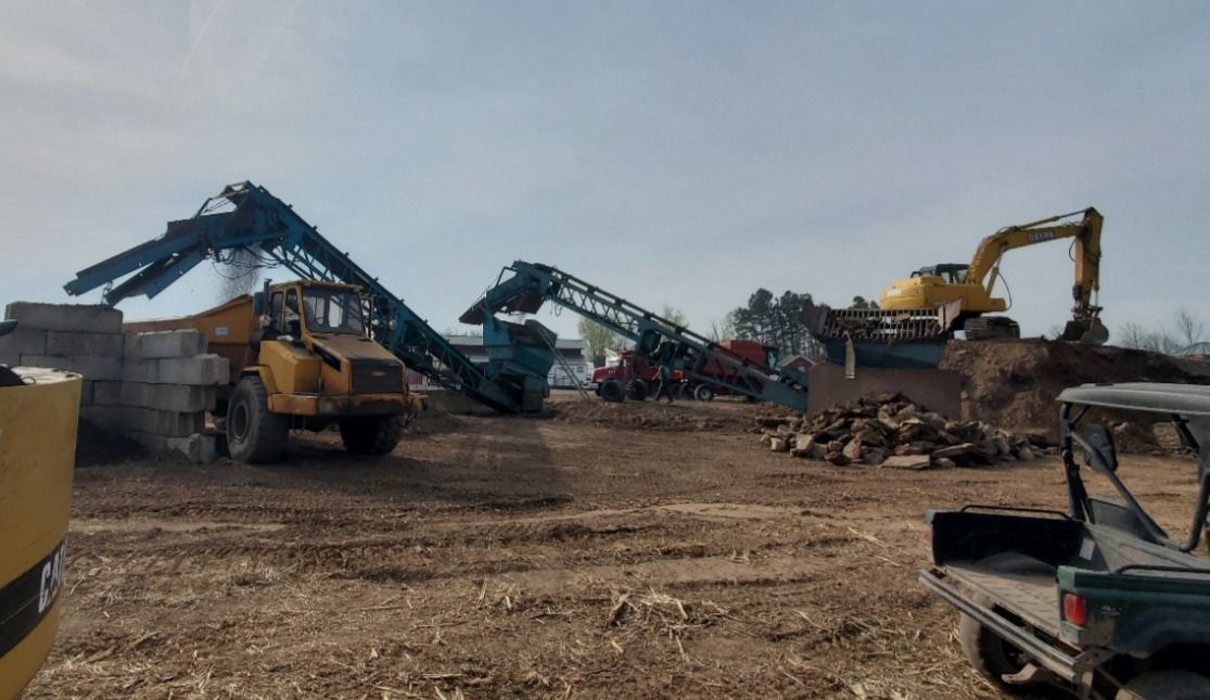 Screened Topsoil for R McK Excavating in Lake Ariel, PA