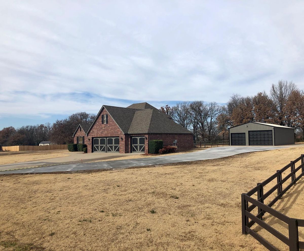 Driveway Construction for Sol Co in Tulsa, OK