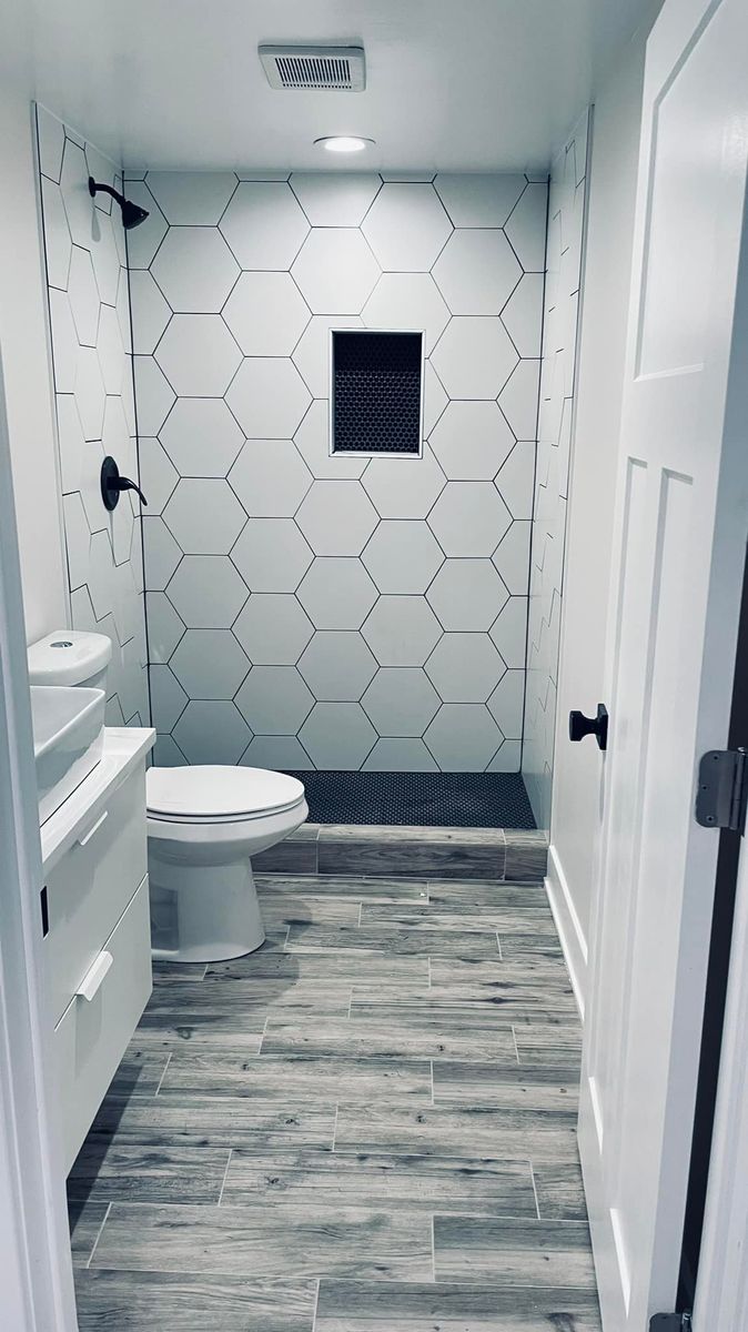 Tile for S & L Innova General Construction in Burbank, IL