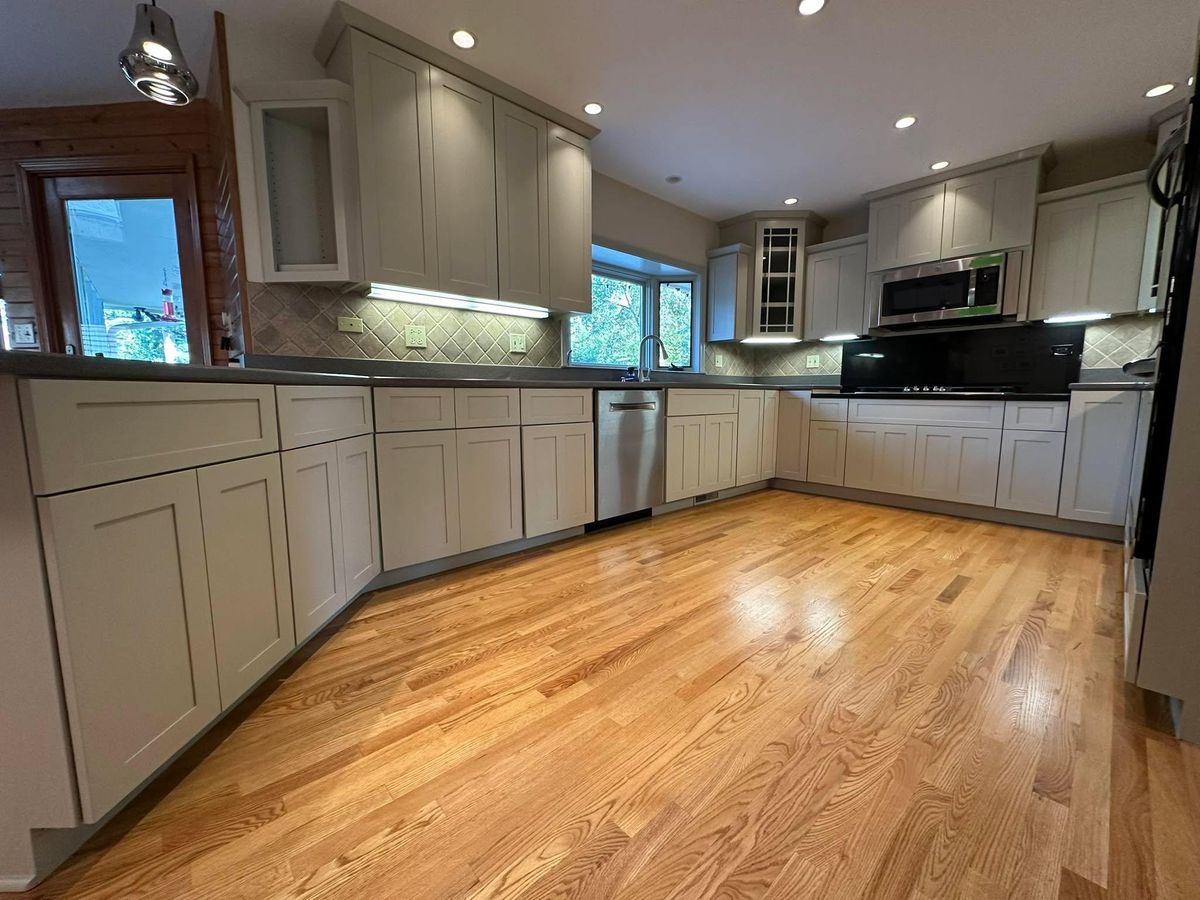 Cabinet Painting for TL Painting in Joliet, IL