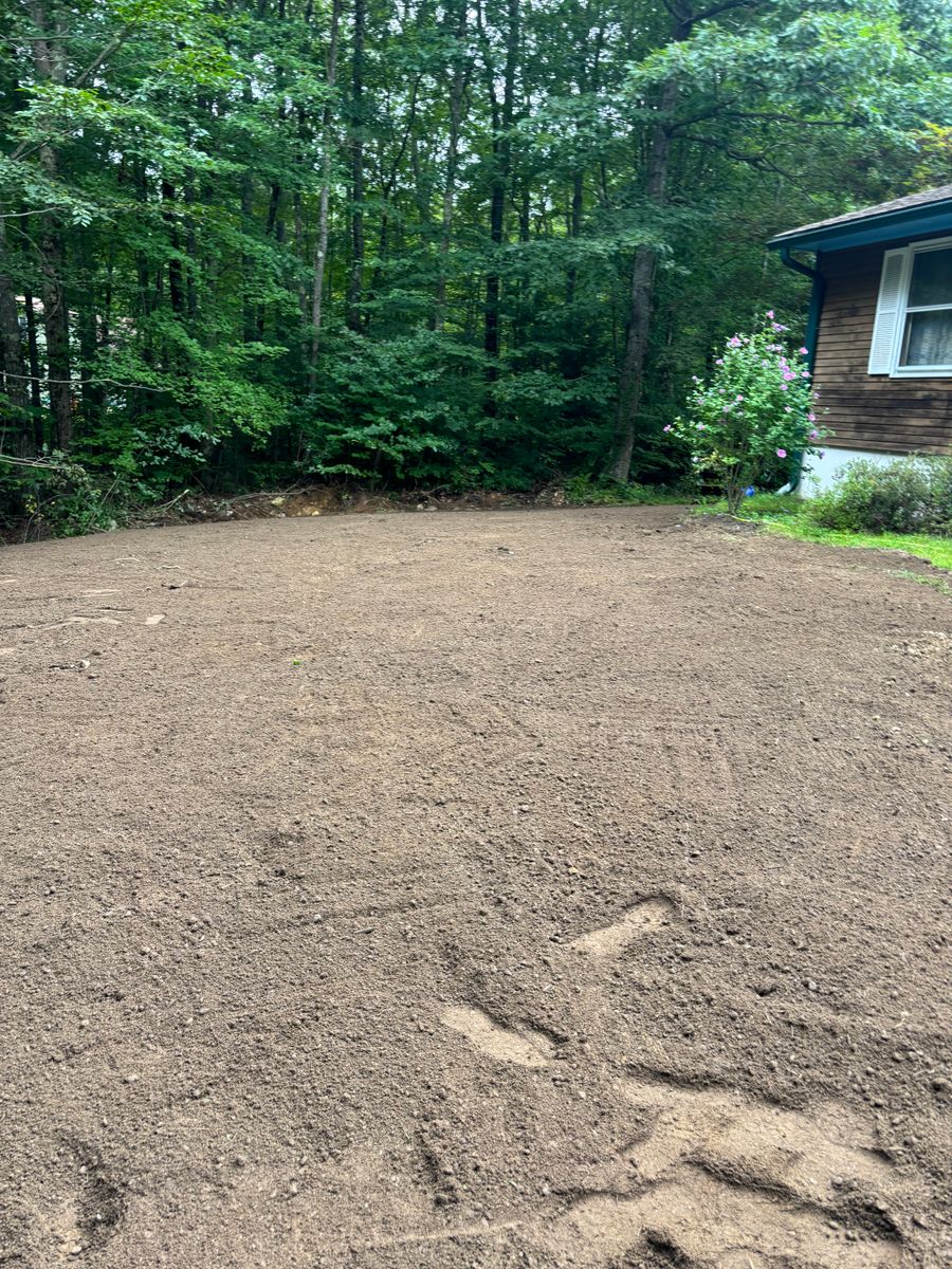 Land Grading for Marty’s Construction INC in Hubbardston, MA