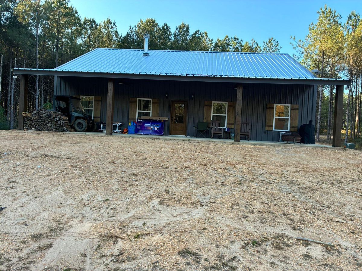 Pole Barn Construction for H&M Construction Metal Buildings in Osyka, MS
