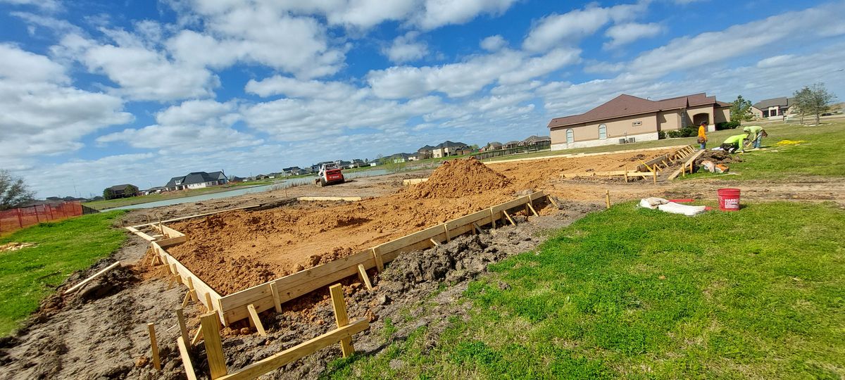 Dirt Work for Slabs on Grade - Concrete Specialist in Spring, TX