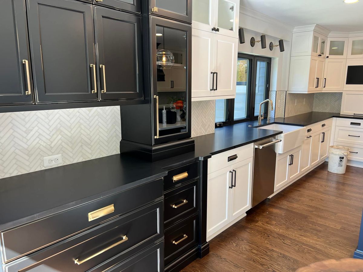 Kitchen Backsplash Tiling for Tom’s Custom Tile LLC in Howell, MI
