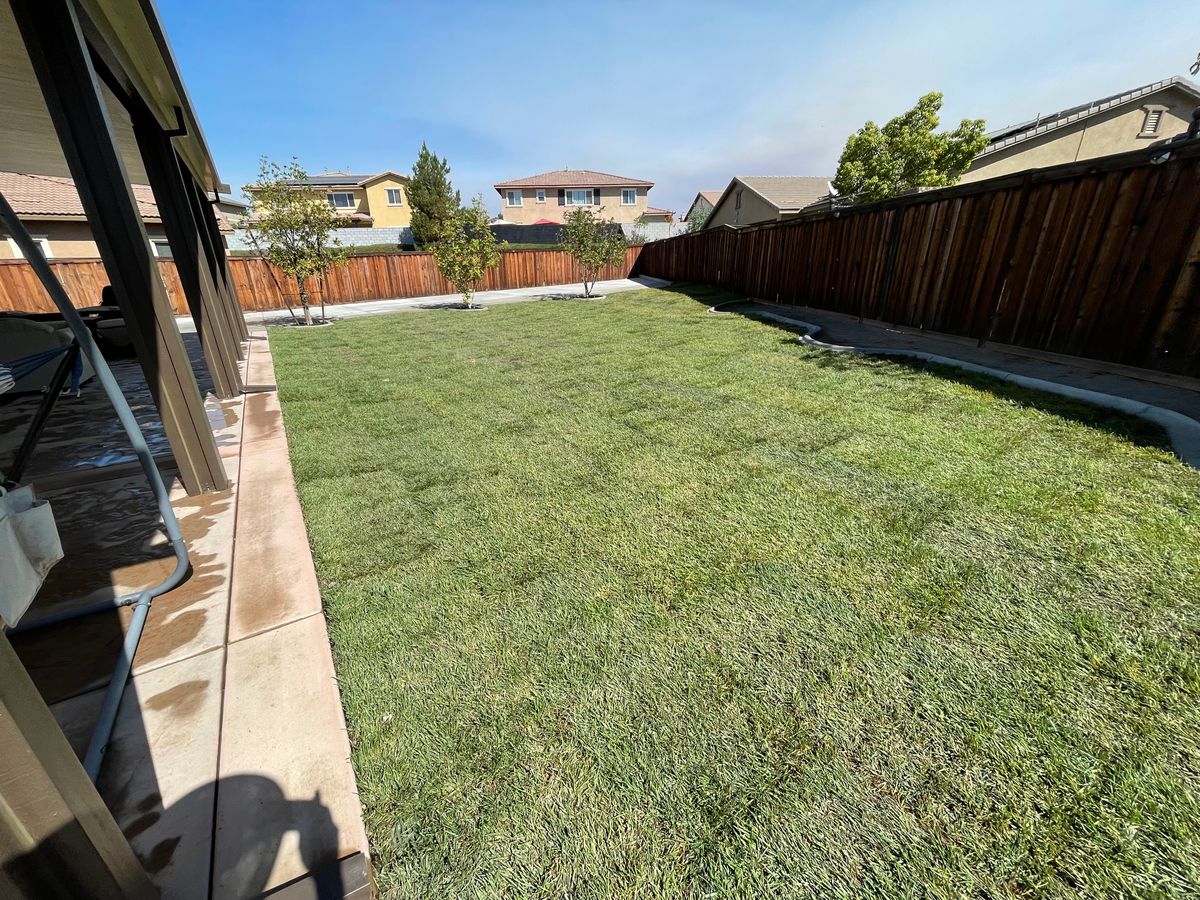 Artificial Turf Installation for Aidan Jade Landscaping in Riverside County, CA