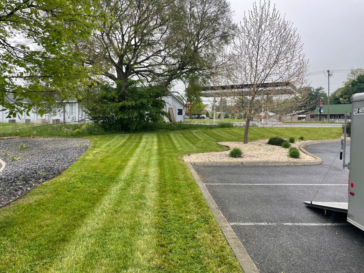 Mowing for Byers Premier Landscapes in Chambersburg, PA
