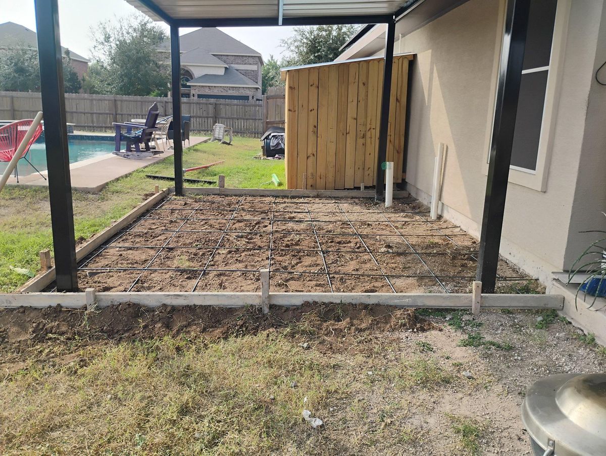 Concrete for Superior Painting and Metal Solutions in Edinburg, TX