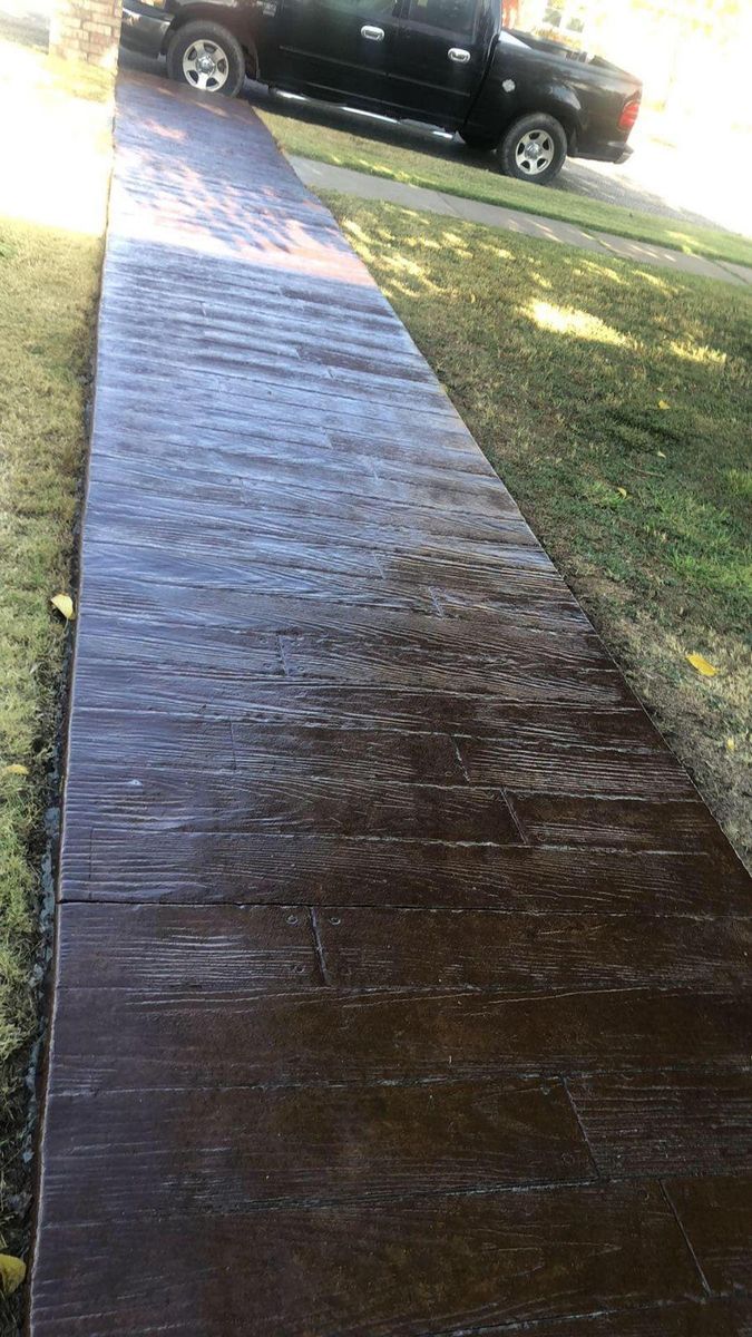 Patio Design & Installation for Preciado Concrete LLC in Colorado Springs, CO