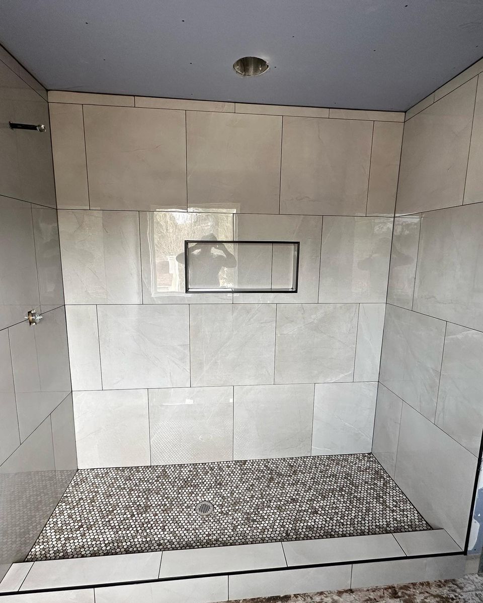 Bathroom Tiling Installation for Alpha Tiles LLC in Atlanta, Georgia