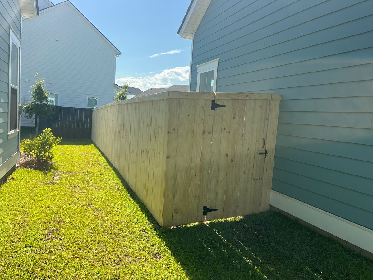 Fencing for Veteran Home Solutions in Summerville, SC