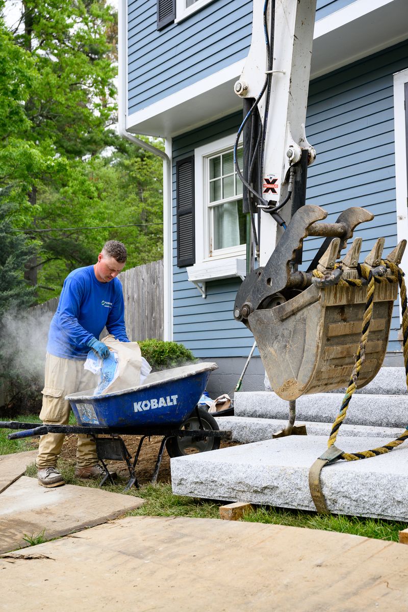New Lawn Installation for Pungitore Landscapes, Irrigation & Fertilizer in Hingham, MA