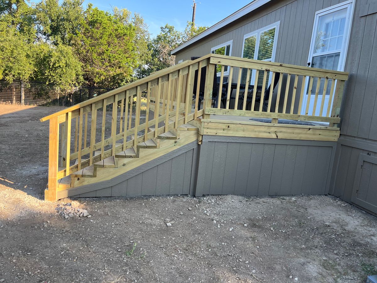 Decks & Porches for BAKER Carpentry in Joshua, TX