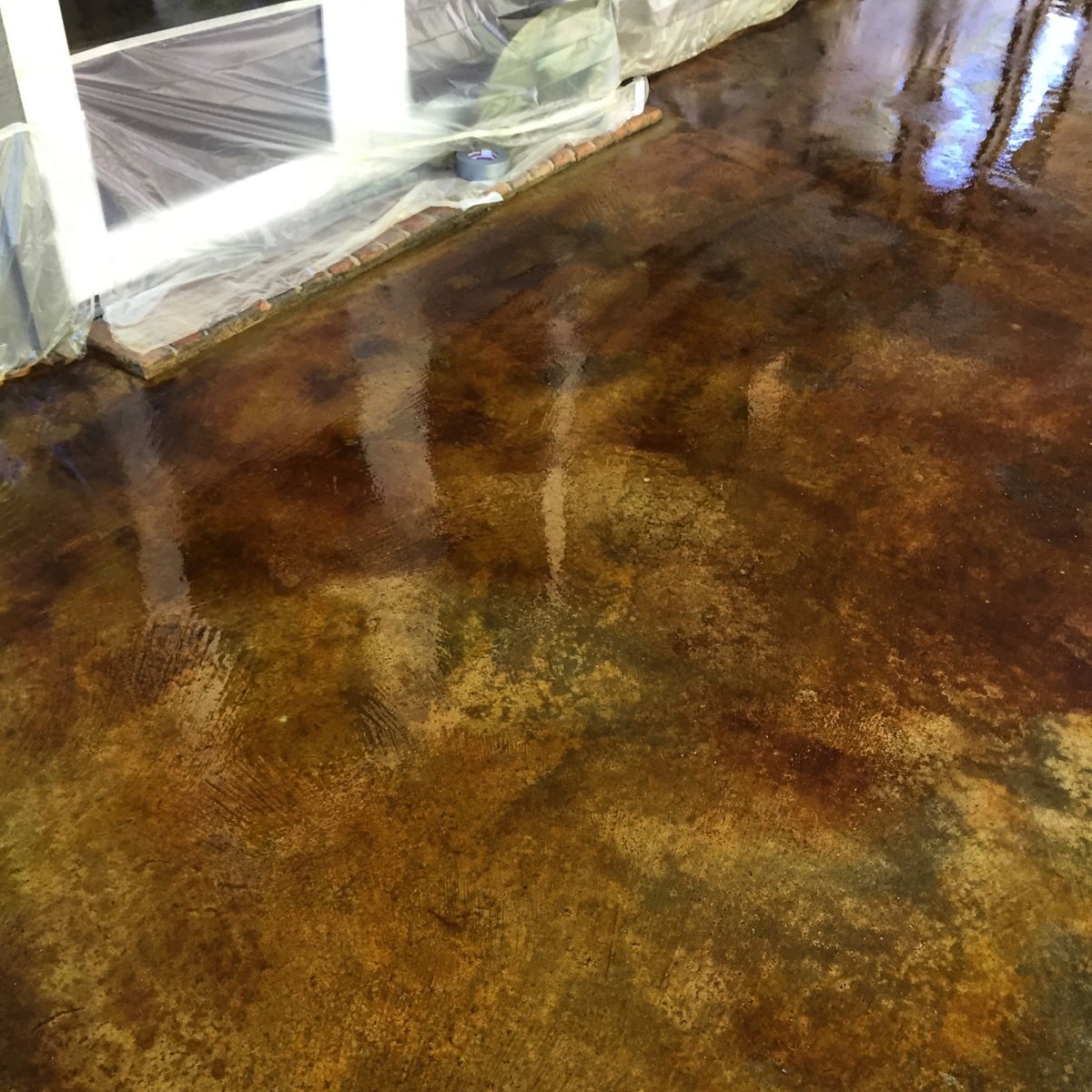 Epoxy Floor Coatings for Texas Curb N Borders in Houston, TX