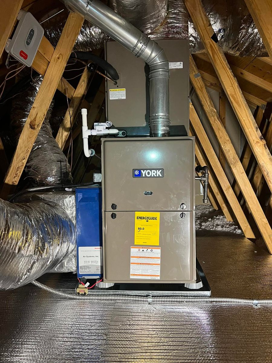 Installation of HVAC Systems for College Grove Service Company in College Grove, TN