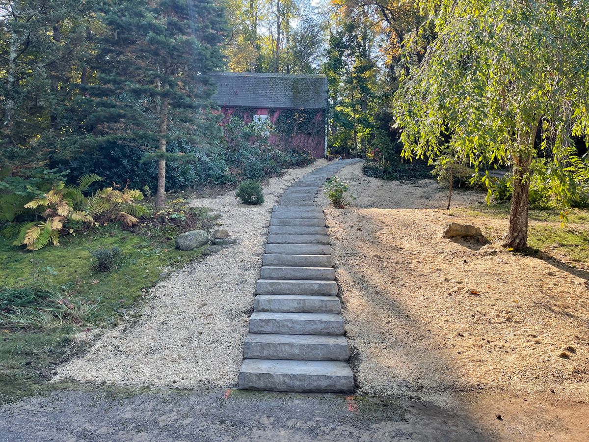 Landscape Steps & Stepping Stones for NK Landscaping LLC in Dutchess County, NY