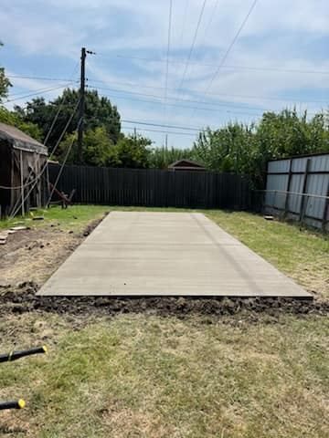 Concrete Slab Construction for D & A Concrete Designs in Fort Worth,, TX