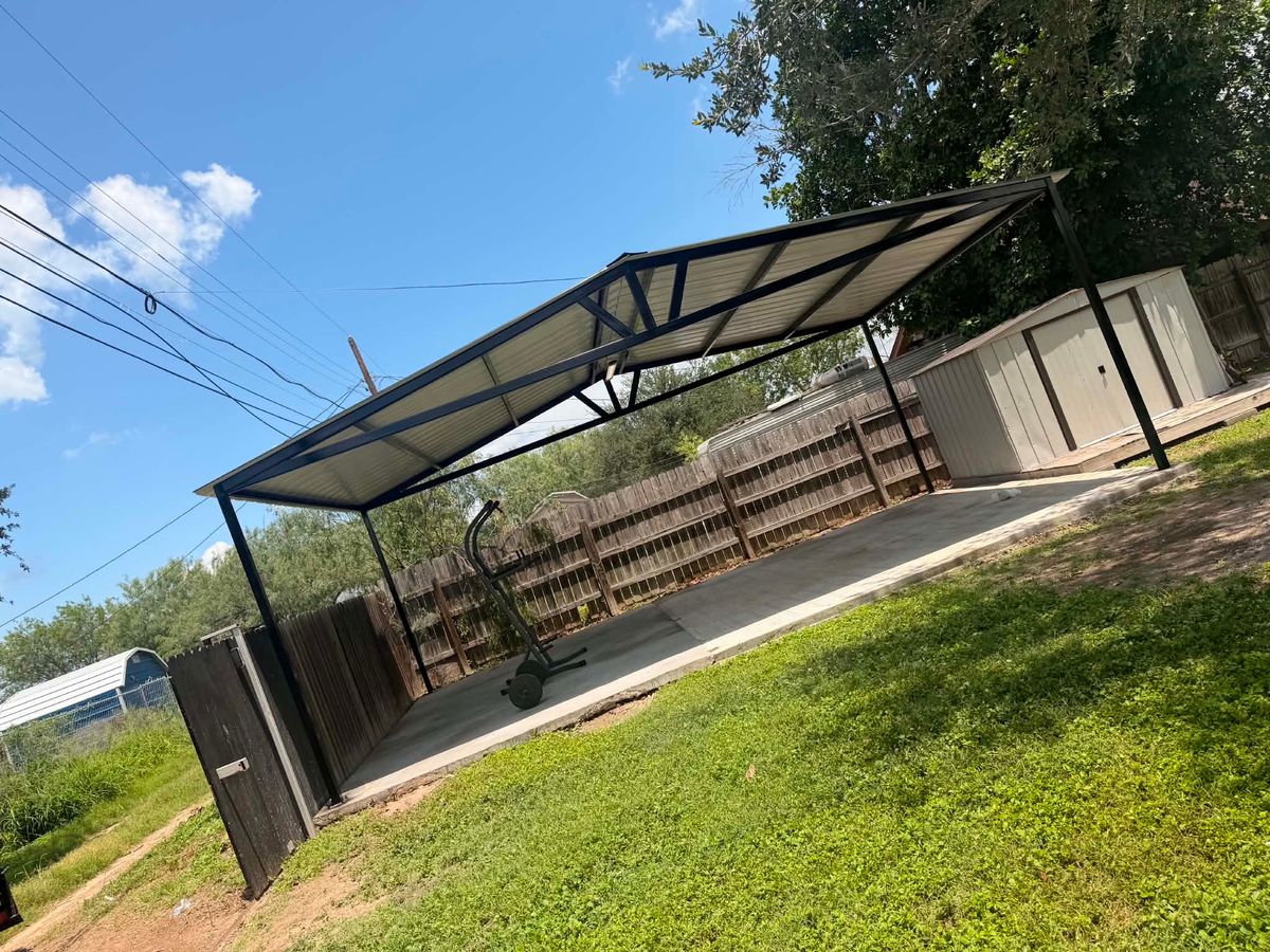 Concrete for Superior Painting and Metal Solutions in McAllen, TX