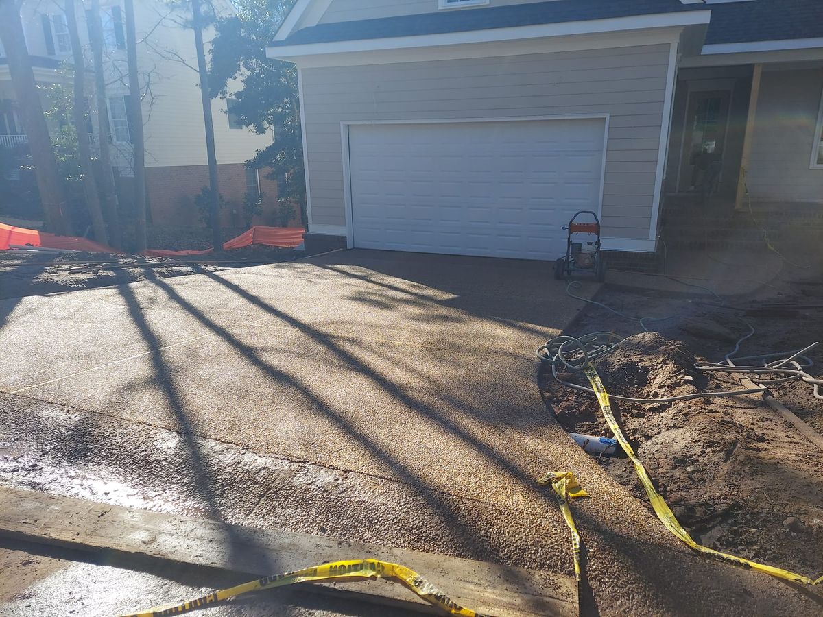 Patio Design & Installation for RGM Concrete Finisher LLC in Chesapeake, VA