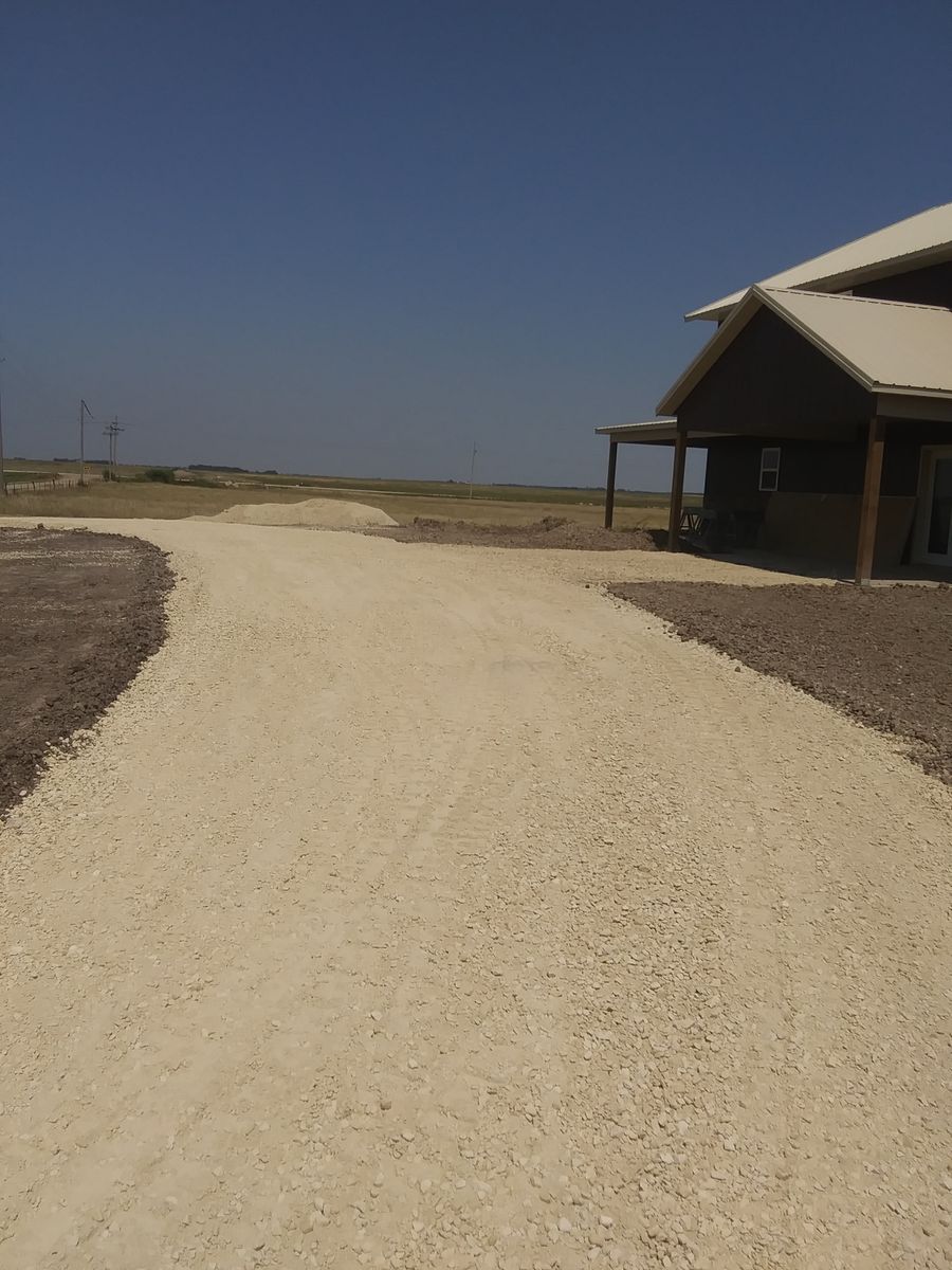 Roads & Driveways for McCormick Dozer Service in Bristow, OK