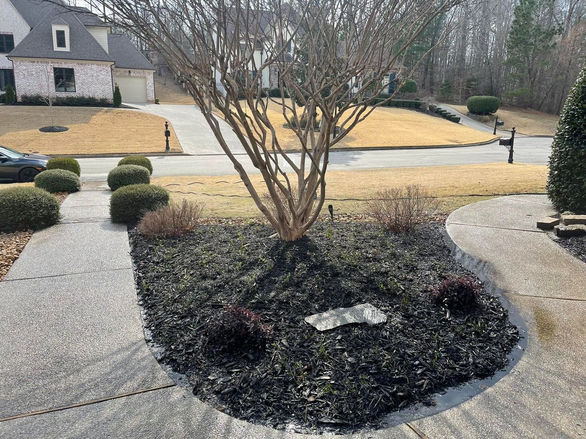 Mulch Installation for Emory's Garden Landscape Emporium in Memphis,  TN