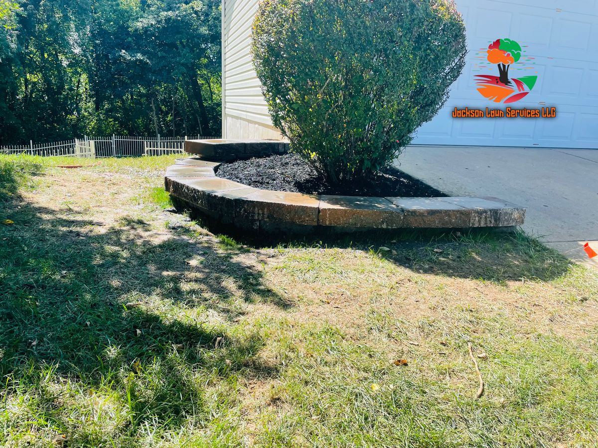 Mulch Installation for Jackson Lawn Services LLC in St Louis, MO