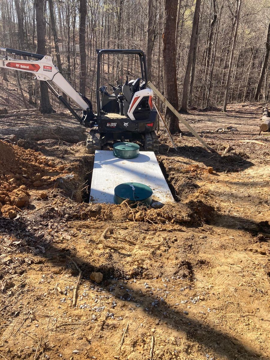 Septic Installation for Patterson Excavation in Dry Ridge, KY