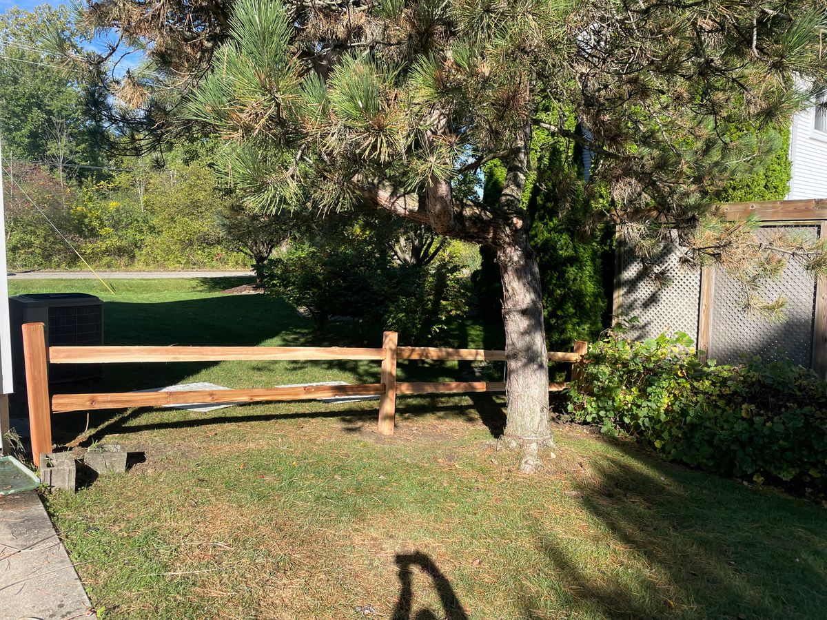 Fence Installation for TMF Services in Lapeer County, MI