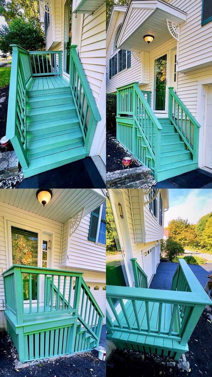 Deck Staining for Elite Pro Painting & Cleaning Inc. in Worcester County, MA