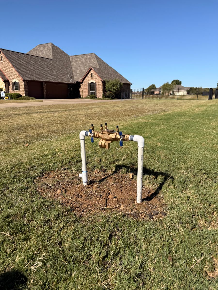 Backflow Testing for Fortune Lawn Care in Terrell, TX