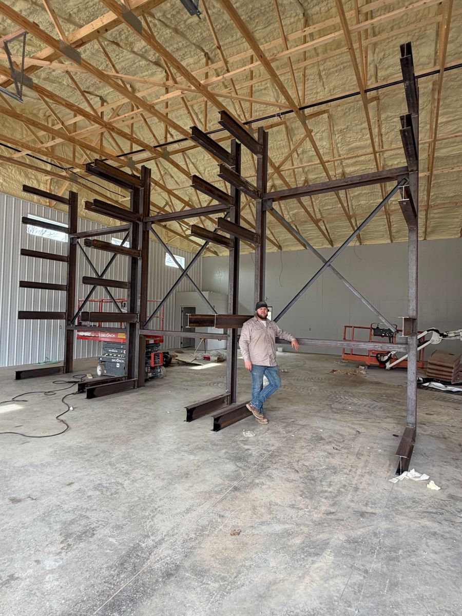 Industrial Welding for Wright's Fabrication in Huntsville, AR