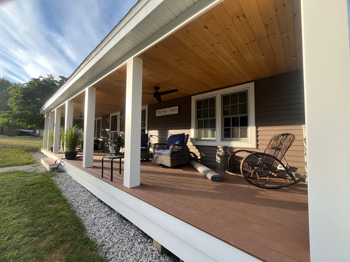 Deck Installation for TCG ROOFING & EXTERIOR SOLUTIONS in Salem, NH