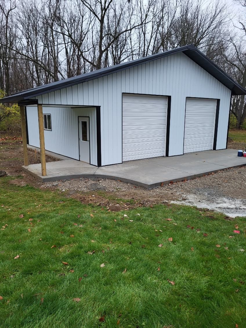 Pole Barns for Himelicks Construction in Elwood, IN