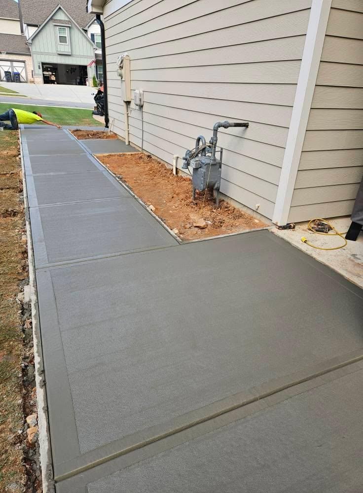 SIDEWALK INSTALLATION for HAYS Property Services in Jefferson, GA