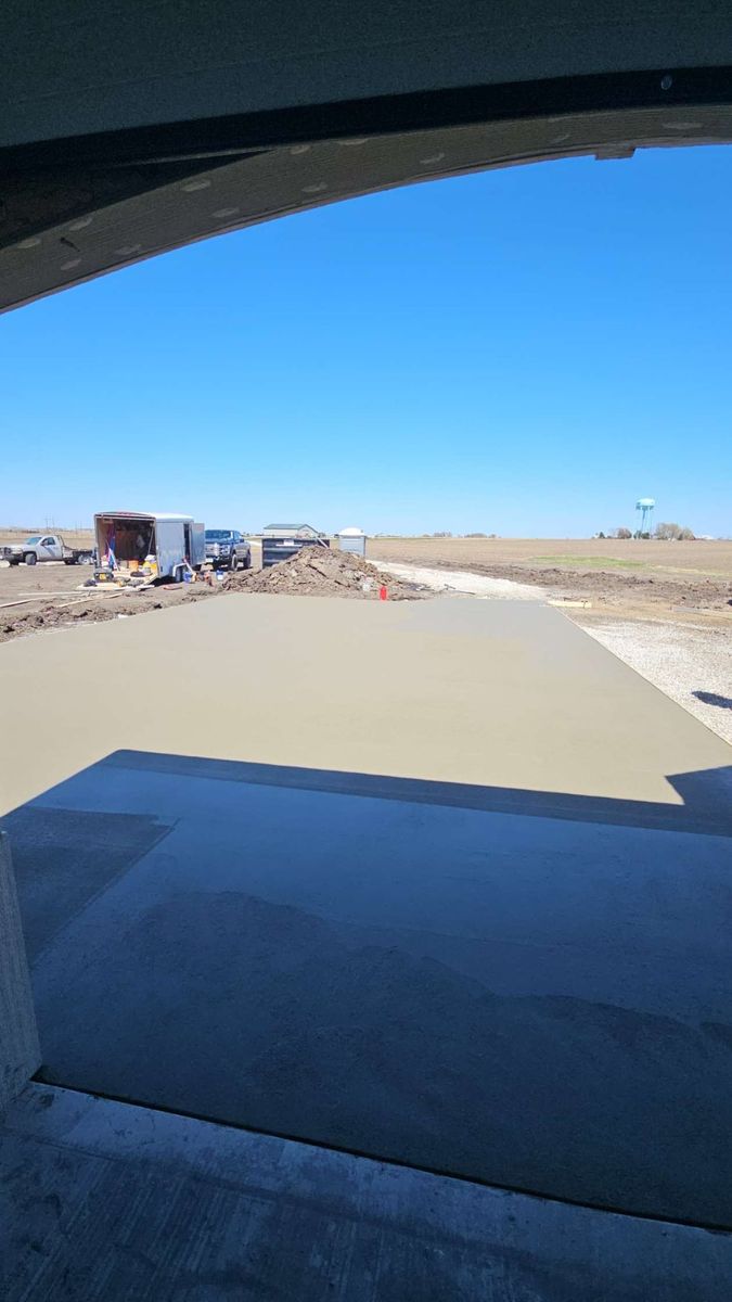 Concrete Slab Construction for New Age Concrete in Perry, IA